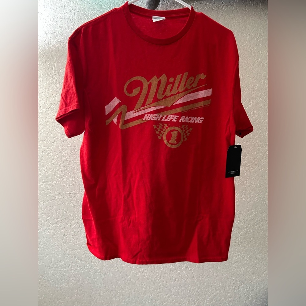 NWT Junk Food Clothing Miller Ale High Life Racing